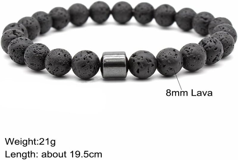 Asiamist 2Pcs Anti Alcohol Bracelets for Men Women Stop Drinking Alcohol Bracelet Quit Alcohol Craving Bracelets Relieve Anxiety and Stress - Image 4